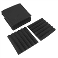 36 PCS Acoustic Wedge Studio Foam Sound Absorption Wall Panels Noise
