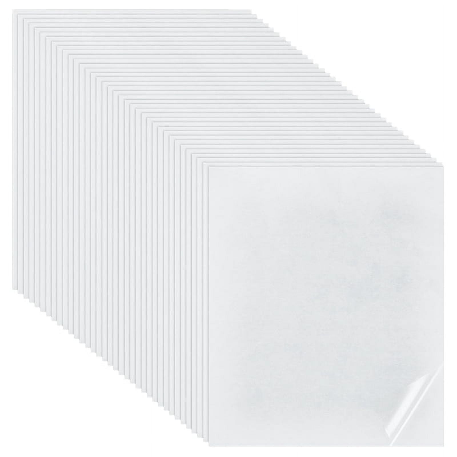 36 PCS Iron on Double Sided Adhesive Sheets 9.8x11 Inch Hot Melt Adhesive Film Patch Magic Fabric Repair Iron-on Patch