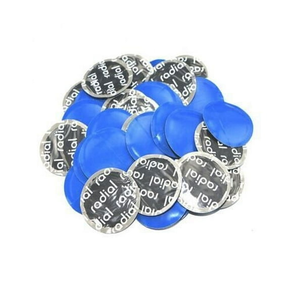36 PCS Radial and Bias-Ply Tire Repair Round Tire Patches Large 3.1/8" - 80 MM