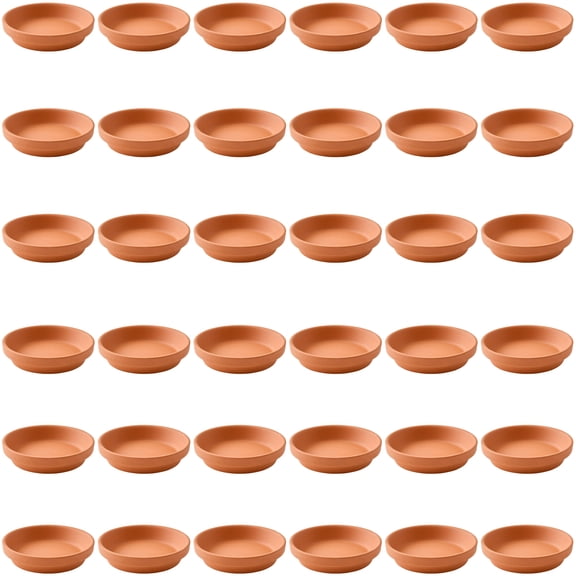 36 Pack: 4" Clay Saucer by Ashland