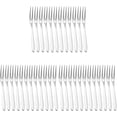 thumbnail image 1 of 36 Pack Appetizer Dessert Forks 5.1 Inch, Stainless Steel Mini Salad Fruit Tasting Forks, Forks Set for Birthday Party Wedding Restaurant, Reusable Small Forks, 1 of 9