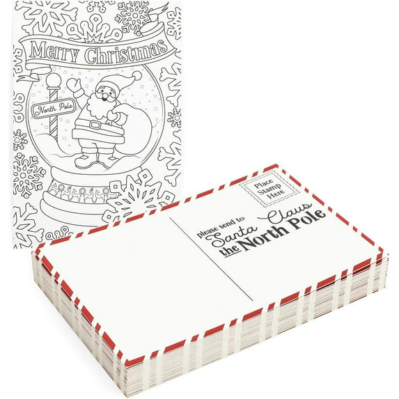 Bright Creations Blank Postcards - 4 x 6-Inch, Multicolor, 36-Pack - Kids DIY Holiday Cards & Blank Note Cards for Kid Craft & Coloring Activities