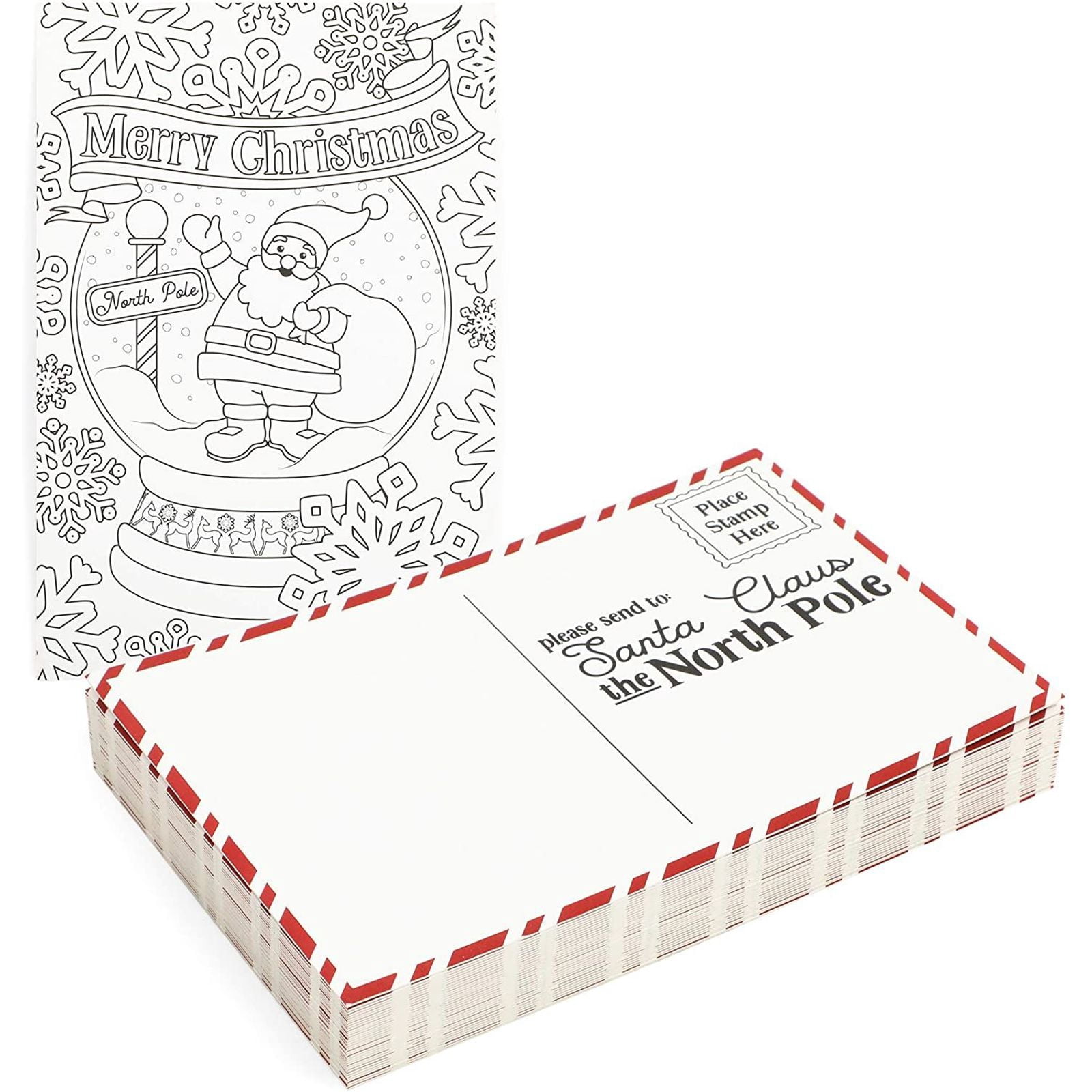 36-pack-blank-christmas-postcards-for-kids-coloring-xmas-holiday-letter-to-santa-4x6-in-walmart-com