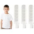 thumbnail image 1 of 36 Pack Boys Cotton Undershirts in Bulk, Crew Neck, Kids Under Shirt Layer Donations Homeless Shelters Wholesale, 1 of 3