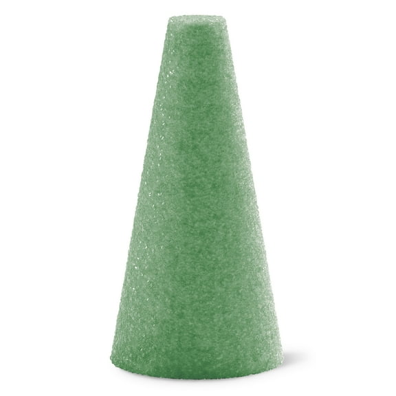 36 Pack: FloraCraft FloraFM 6" Green Foam Cone