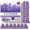 thumbnail image 1 of 36 Pack French Dried Lavender Sachet Bags, 100% Natural Lavender Bags for Drawers and Closets, Potpourri Air Freshener, Bulk Sachet Gift for Scents Home, Wedding, 1 of 4