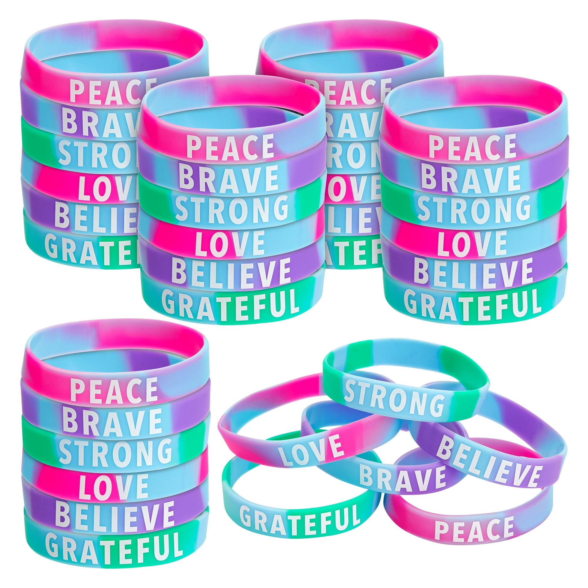 Silicone TRI COLOR SILICON WRIST BANDS at Rs 7.5/unit in Mumbai | ID:  22702109130