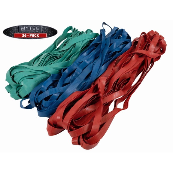 36 Pack Large Rubber Moving Bands - Includes 36 Variety Mover Rubber Bands (Set of 12 pcs Each), 30", 36" and 42" for Moving Pallets, Blankets, Packing, Boxes, Furniture, TV Bed Dresser