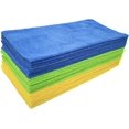 36 Pack Microfiber Cleaning Cloth Ultrasonic Cut Super Absorbent