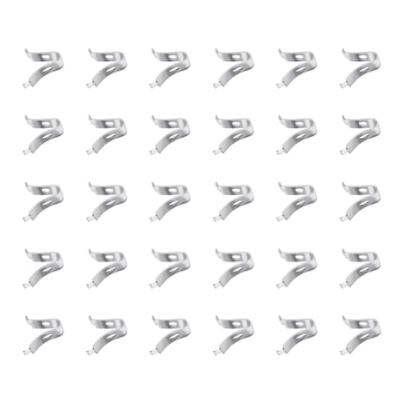 36 Pack Stainless Steel Shelf Supports – Adjustable Shelf Clips for Cabinet, Closet & Bookshelf – Heavy Duty & Easy to Install