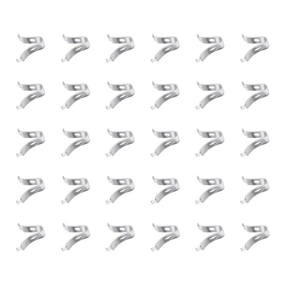 36 Pack Stainless Steel Shelf Supports Adjustable Shelf Clips for Cabinet, Closet & Bookshelf Heavy Duty & Easy to Install