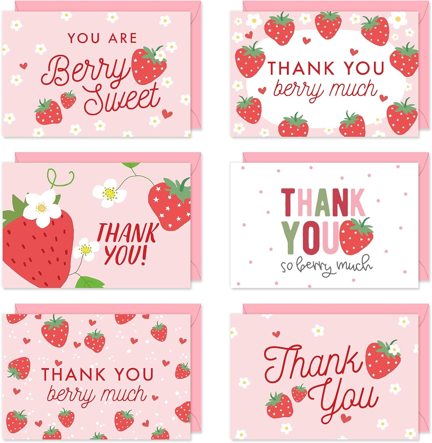 24 Pack Vintage Green Baby Shower Thank You Cards With Envelopes & Stickers - Blank Note Cards For Birthdays & Parties