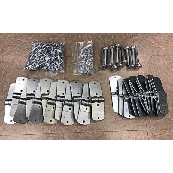 36 Pack Todco Door Repair Kit Overhead Truck - Hinges + 1" Rollers & Hardware!$$Tools & Hardware Other