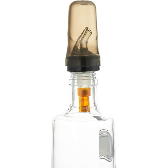 [36 Pack] Translucent Liquor Pourer Cover Caps, Bottle Top Cover, Spout Cover, Bar Supplies, Restaurant Supplies, BPA Free Plastic, Cap Covers, Universal Cover for Liquor & Wine Bottle
