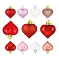 thumbnail image 1 of 36 Pack Valentines Heart Ornaments Bulk - Multi Finish Heart Shaped Hanging Decor for Home, Party, Valentine's Day, Wedding & Anniversary Decorations, 1 of 8