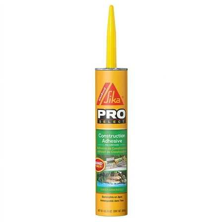 36-Pack of 10.1 oz Sika 106403 SikaBond Construction Adhesive