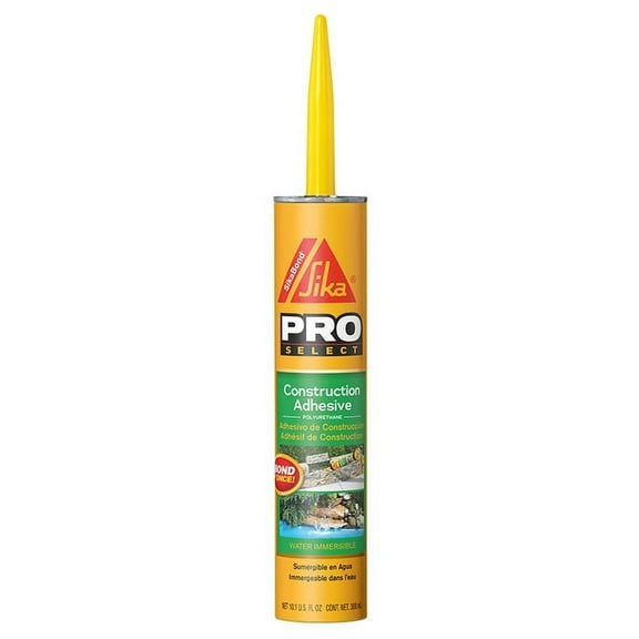 36-Pack of 10.1 oz Sika 106403 SikaBond Construction Adhesive