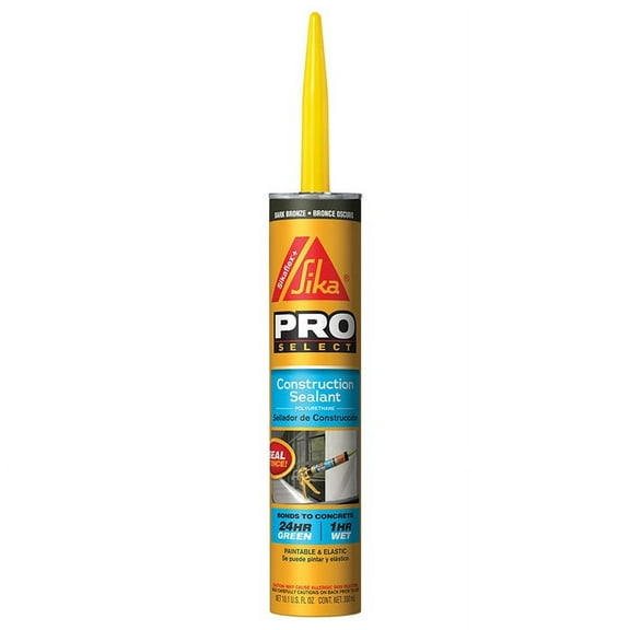 36-Pack of 10.1 oz Sika 515310 Dark Bronze Sikaflex All Purpose Construction Sealant