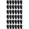 thumbnail image 1 of 36 Pack of Yacht & Smith Wholesale Beanies Or Gloves, Bulk Thermal Winter Hat Or Glove (Black Golves), 1 of 6