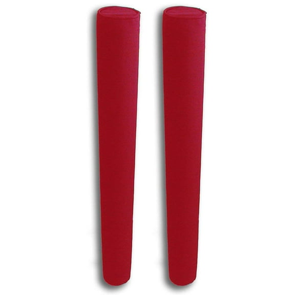 Mad Dog Products 36" Pair of Red Boat Trailer Guide Pole Pad with Capped Ends - Made In USA
