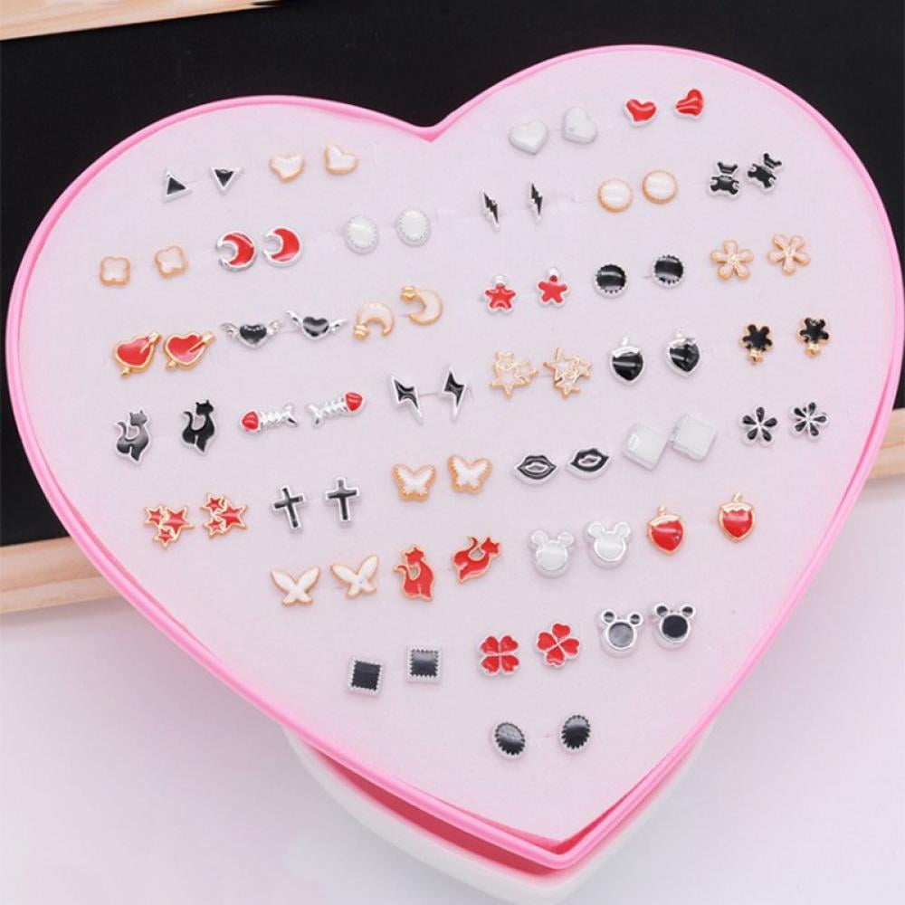 Plastic stud earrings online