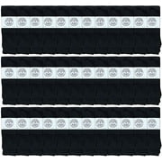 36 Pairs Of Yacht & Smith 30 Inch Wholesale Men's Long Tube Socks, Cotton Sport Tube Socks Size 10-13 (Black)