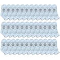 thumbnail image 1 of 36 Pairs Of Yacht & Smith Wholesale Bulk Kids Mid Ankle Socks, Cotton Sport Athletic Ankle Socks Size 4-6 (White), 1 of 4