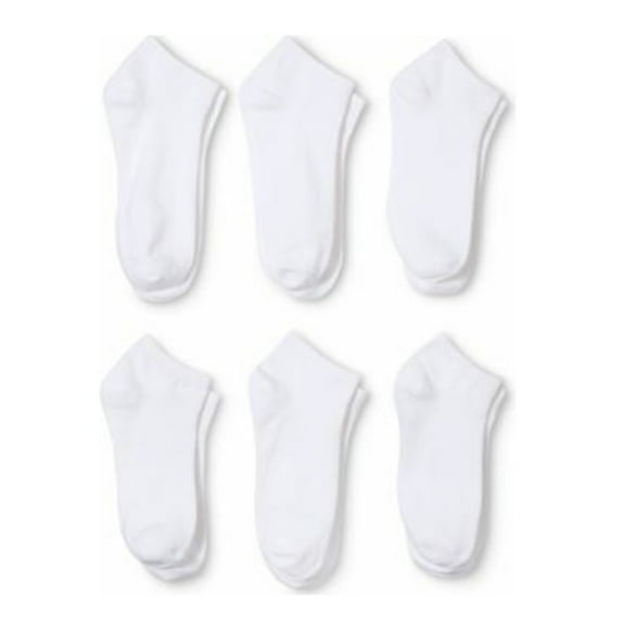 36 Pairs Women's Low Cut No Show Socks 9-11 or 6-8 Black or White - Bulk Wholesale