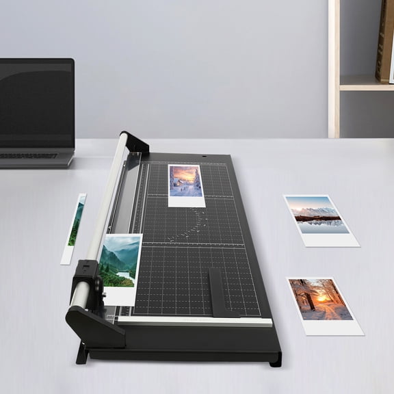 36" Paper Cutter, Manual Precision Rotary Paper Trimmer For Film, Art Cardboard
