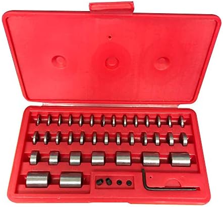 Hhip 3101-0003 Set Di Blocchi Spaziali In Acciaio 36 Pezzi Per Precisione Meccanica