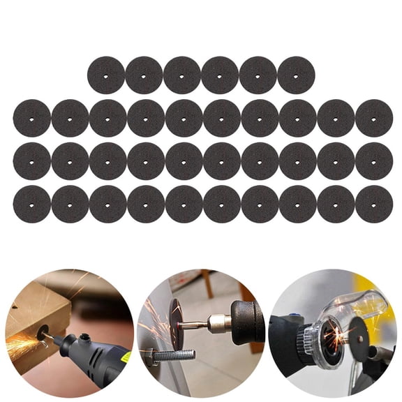 36 Pcs 24mm Cutting Disc Circular Saw Blade Resin Grinding Wheel for Rotary Tool