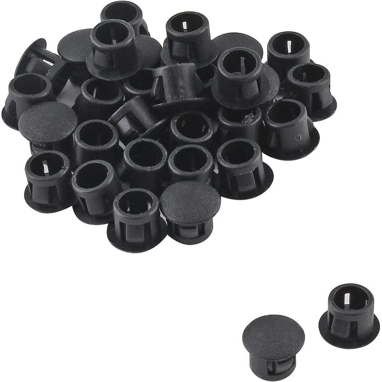 Hole plastic cap clearance