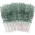 thumbnail image 1 of 36 Pcs Black Eucalyptus Stems Artificial Eucalyptus Leaves Decor Eucalyptus Branches Fake Eucalyptus with Fake Leaves 15 inch Faux Eucalyptus Stem for Vase Wedding Bouquet Home, 1 of 6