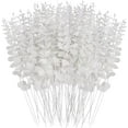 thumbnail image 1 of 36 Pcs Black Eucalyptus Stems Artificial Eucalyptus Leaves Decor Eucalyptus Branches Fake Eucalyptus with Fake Leaves 15 inch Faux Eucalyptus Stem for Vase Wedding Bouquet Home, 1 of 6