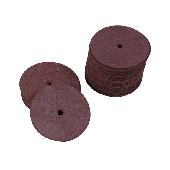 36Pcs 24mm Heavy Duty Cutting Discs for Rotary Metalworking Red