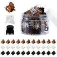 thumbnail image 1 of 36 Pcs Durable Mini Hair Claw Clips, for Design Kids and Adult Hairstyles, Decroation Buns, Pining Bangs, Strong Grip, Multifunction Clamp Clips. - Style 1, 1 of 5