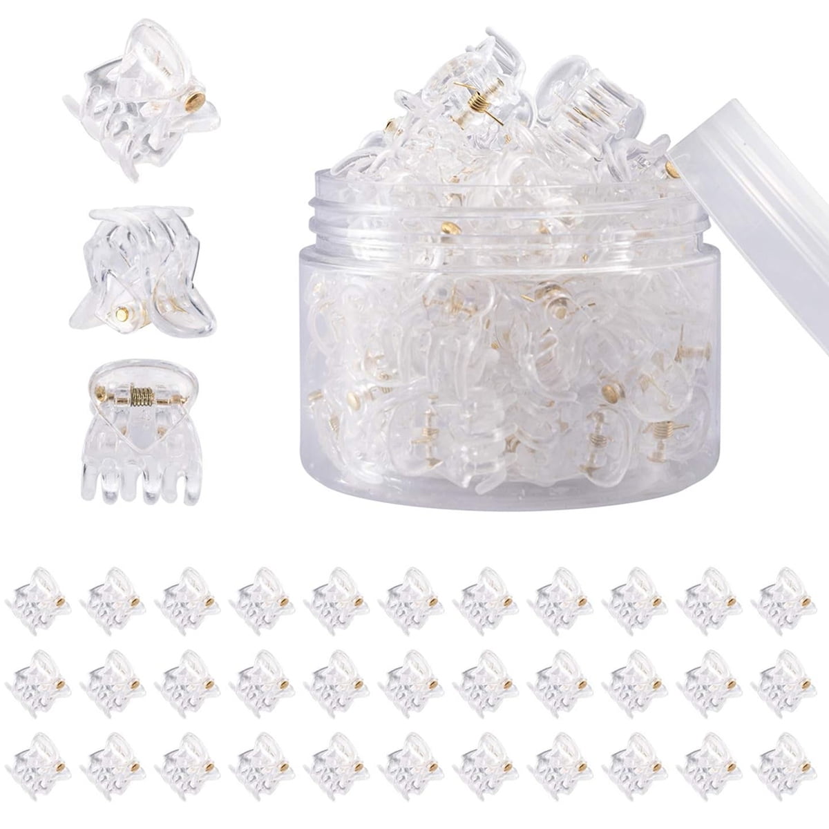 36 Pcs Durable Mini Hair Claw Clips, for Design Kids and Adult ...