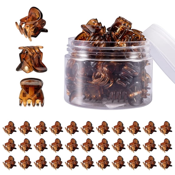 36 Pcs Durable Mini Hair Claw Clips, for Design Kids and Adult Hairstyles, Decroation Buns, Pining Bangs, Strong Grip, Multifunction Clamp Clips. - Style 4