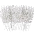 thumbnail image 1 of 36 Pcs Eucalyptus Stems Decor Artificial Eucalyptus Leaves Faux Greenery Branches for Wedding Centerpiece Flower Floral Arrangement Farmhouse Home Decoration, 1 of 5
