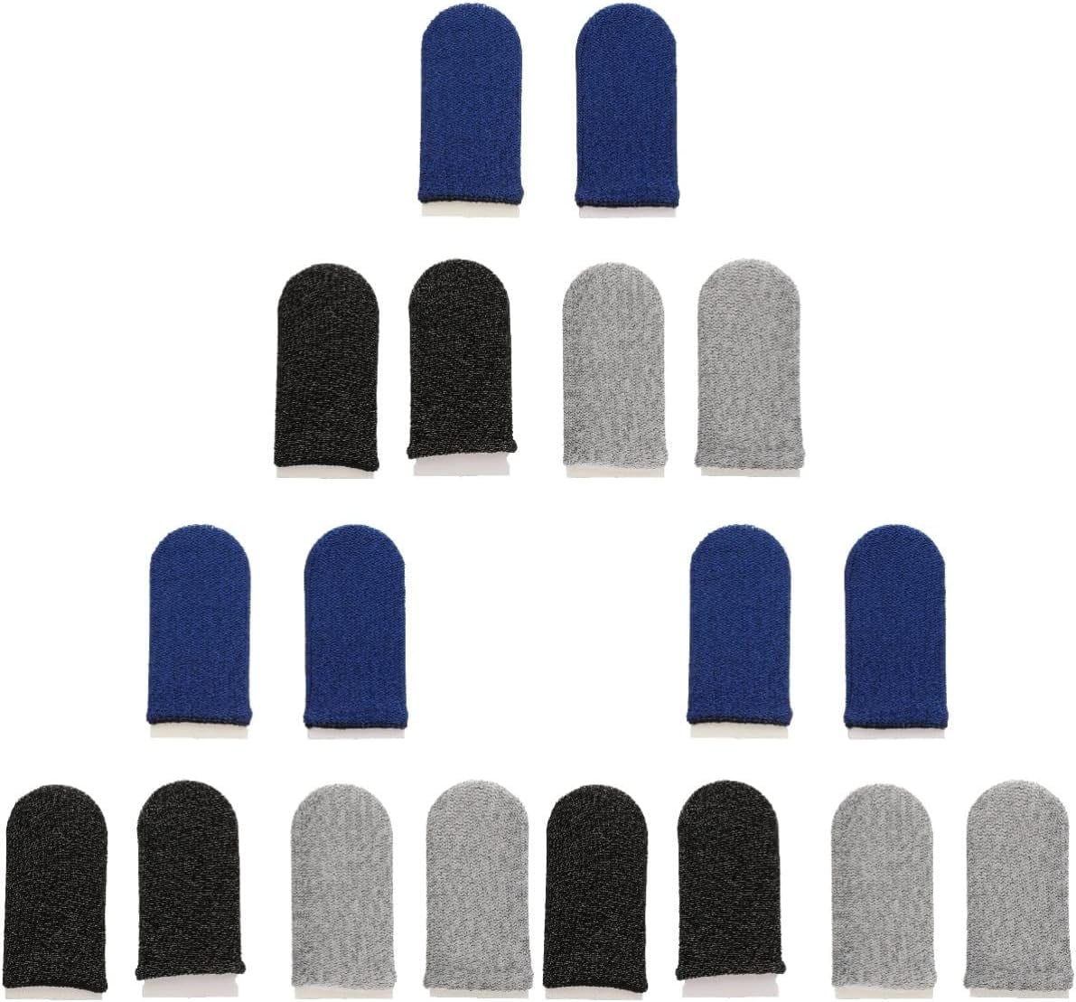 36 Pcs Finger Sleeves Thumb Sleeves Mobile Finger Sleeve Gaming Finger ...