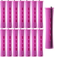 thumbnail image 1 of 36 Pcs Hair Perm Rods, Plastic Cold Wave Rods Hair Curling Roller Hair Styling Hairdressing Tools Kit(0.75 Inch,Purple), 1 of 6
