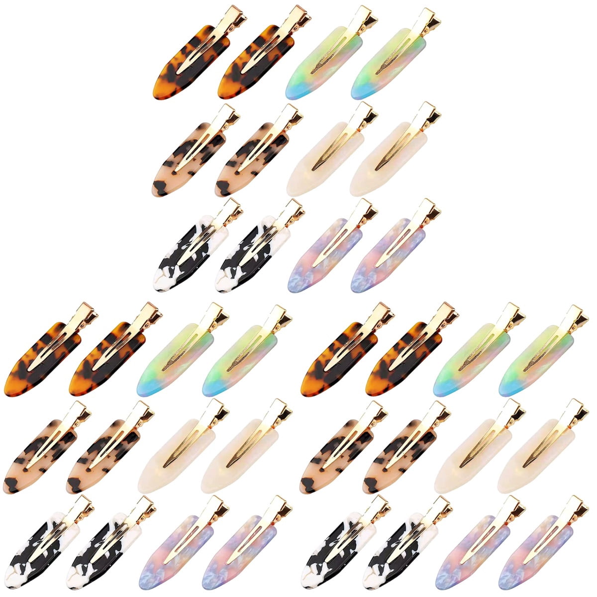 36 Pcs Hairpin Hair Barrettes Hair Pin Creaseless Hair Clips Alligator