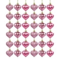 thumbnail image 1 of 36 Pcs Heart Shaped Ornaments, Valentine Heart Ornaments, Heart Baubles, Hanging Heart Decorations, Plastic Heart Ornaments, Valentine Tree Decorations, Romantic Home Decor, 1 of 6