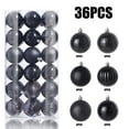 thumbnail image 1 of Quinlirra Clearance 36pcs Xmas Party Decorations Xmas Tree Hanging Ornament Christmas Ball Hanging Pendant Christmas Tree Baubles Foam Ball Christmas Decor Christmas Toy Gift Hanging Ball, 1 of 9