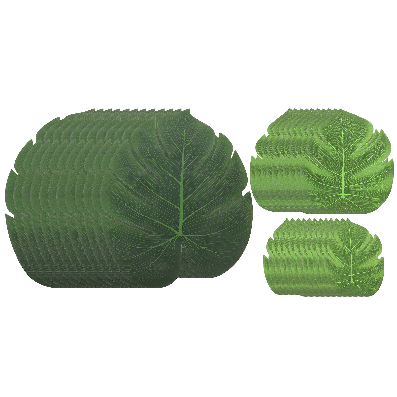 36 Pcs Placemat Home Decor Desk Mats Palm Leaf Table Mats Dinner Table