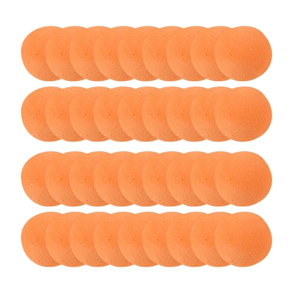 36 Pcs Power Popper Refill Balls Soft Foam Balls Approx 1.2 Inch In Diameter, Foam Balls for Popper Air Blaster Toy Guns, Replacement Foam Bullet Ball for Shooting Game Toy Guns