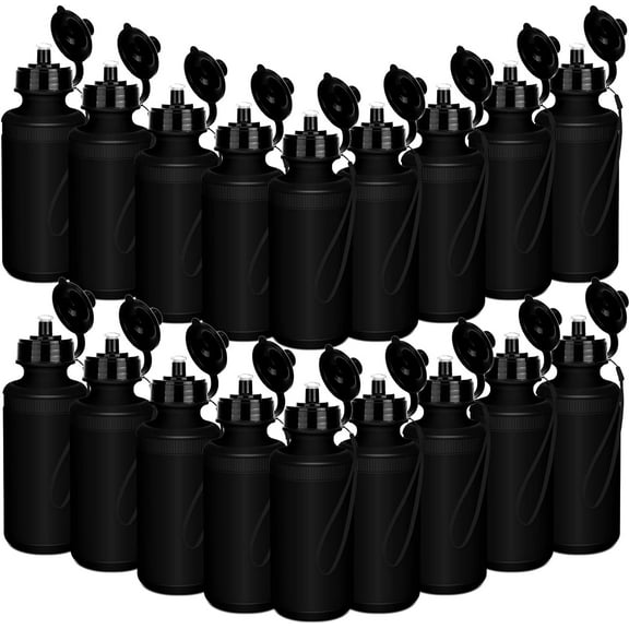 36 Pcs Sports Water Bottles Bulk Squeeze Reusable Bpa-free Plastic Water Bottles End of the Year Gifts Summer Gifts for Students School Travel Hiking Cycling Event Team Gift