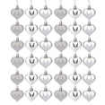 thumbnail image 1 of 36 Pcs Valentine's Day Heart Ornaments, Heart Shaped Decorations Tree Hanging Baubles, for Valentine’s Day Wedding Christmas Tree Mother's Day Anniversary Party Decoration, 1 of 9