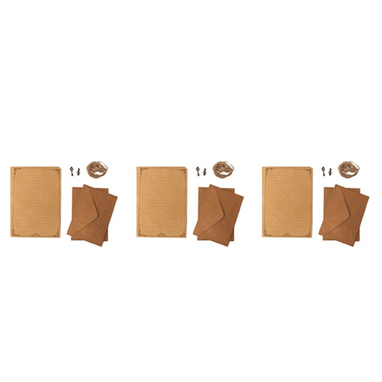36 Pcs Vintage Kraft Paper Writing Paper European Style Paper for