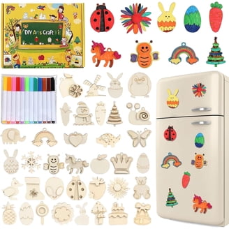MAOSHYMS Set De Pegatinas Diamante Animales – Kit De Manualidades Para Niños +5 Años, 6 Diseños De Animales